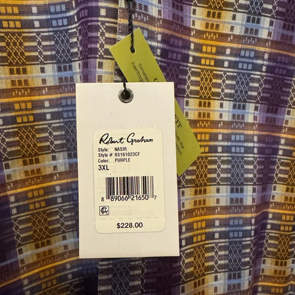 Robert Graham Vibrant Multicolor Shirt - Picture 4 of 5